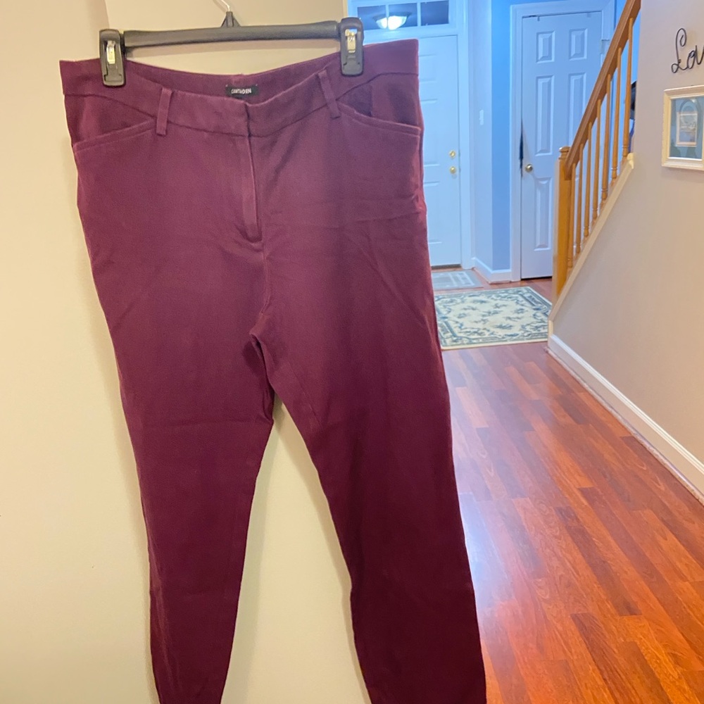 41 Hawthorn Deep Purple Trousers